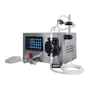 Machine de remplissage quantitative pour huile, vin blanc, boissons, huiles essentielles, détergent à lessive, eau et autres liquides en verre – Petite machine de remplissage de liquides - Product Image 3