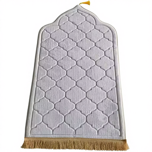 Tapis <span class=keywords><strong>de</strong></span> <span class=keywords><strong>prière</strong></span> musulman <span class=keywords><strong>de</strong></span> haute qualité, tapis <span class=keywords><strong>de</strong></span> <span class=keywords><strong>prière</strong></span> islamique, cadeaux parfaits pour le Ramadan, lavable en machine, antidérapant - Product Image 2