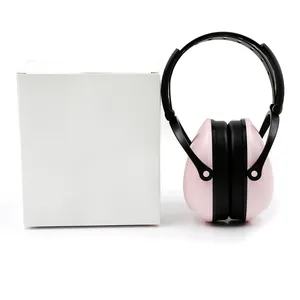 Baby <strong>Ear</strong> <strong>Muffs</strong> with Soft ABS Foldable Headband Noise Reduction 27dB CE Certified Reusable Intrinsically Safe for Baby and Adults - Product Image 1