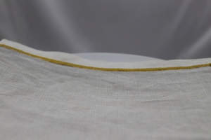 Serviettes de table en lin avec logo personnalisé, serviettes en tissu réutilisables pour restaurant et hôtel - Product Image 4