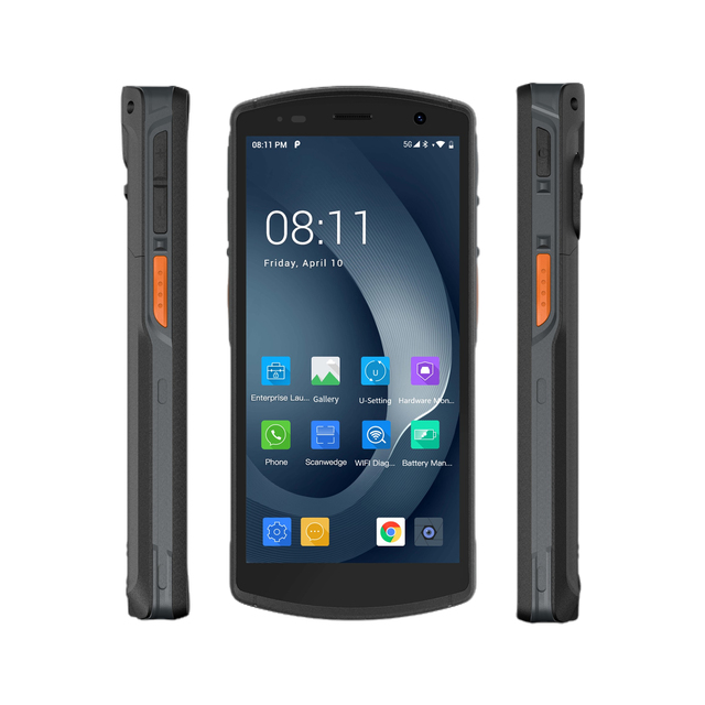 Cheap Rugged 5.5 Inch Handheld PDA Mobile Phone Android PDA Terminal 1D 2D QR Barcode Scanner