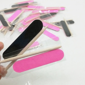 Lime à ongles professionnelle et <span class=keywords><strong>cuticules</strong></span>, jeu de bâtons en bois - Product Image 1