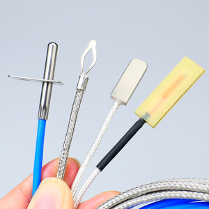 مستشعر حرارة بلاتيني <span class=keywords><strong>PT100</strong></span> مقاوم للماء من الفولاذ المقاوم للصدأ مع مسبار حراري من النوع K قابل للتخصيص - Product Image 2