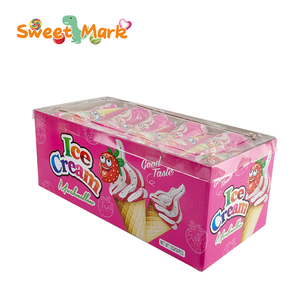 <strong>Halal</strong> Candy Mini Ice Cream Fruity Marshmallow and Crispy <strong>Cone</strong> in Bottle - Product Image 2