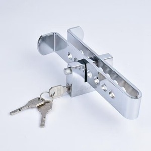 Thép hợp kim <span class=keywords><strong>2025</strong></span> xe phanh bàn đạp an ninh khóa thép không gỉ Xe Đạp Khóa với tay lái bàn đạp ổ khóa - Product Image 1