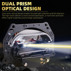 SANVI NUEVO <span class=keywords><strong>K5</strong></span> Bi-prism 82W Súper Brillante 12V Lente de Proyector LED Nuevas Lentes Bi-LED RHD LHD 3.0 6000k Temperatura de Color - Product Image 5
