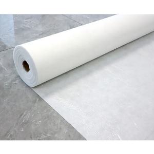 Grand rouleau de protection de sol <span class=keywords><strong>en</strong></span> feutre non tissé collant, film PE laminé, protection anti-poussière robuste pour les chantiers de rénovation et de construction - Product Image 3