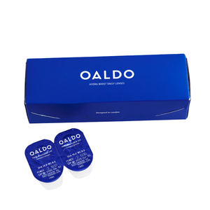 친환경 맞춤형 디자인 종이 포장 콘택트 렌즈 박스 고급형 렌즈 종이 박스 - Product Image 3