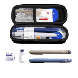 Insulin Cooler Cooling Box Temperature Display EVA Portable Medicine Ice Pack Insulin Pen <b>Carry</b> Insulin Cooler <b>Case</b> for Diabetic - Product Image 5