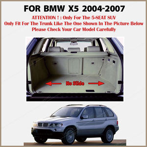 Tapis de coffre de voiture personnalisé, accessoire d'intérieur pour véhicule, <span class=keywords><strong>BMW</strong></span> <span class=keywords><strong>X5</strong></span> E53, cinq sièges, <span class=keywords><strong>2004</strong></span>, 2005, 2006, 2007 - Product Image 2