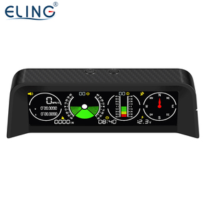 Inclinometro Incliniometro Offroad clinometro con inclinazione del rotolo con HUD GPS Tachimetro & Tempo della bussola 12V 24V - Product Image 2
