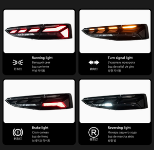 Feux avant DRL CSP LED de haute qualité, neufs, AURON 12V 6000K 36W, plug and play, pour Audi A5 2017-2020 - Product Image 2