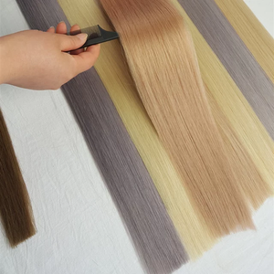 Jasmine Beauty Popular Double Drawn Blonde Straight Tape Ins Hair Virgin CuticleLight Color Luxury Seamless Tape Weft Extensions - Product Image 3