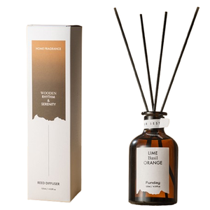 Hot sậy khuếch tán 120ml tinh dầu Nhà khuếch tán mùi hương cho trang trí nội thất sang trọng tùy chỉnh hổ phách khuếch tán lâu dài hương thơm món quà kỳ nghỉ - Product Image 6