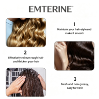 Mousse coiffante bio rose pour cheveux crépus, tenue forte, mousse bouclante