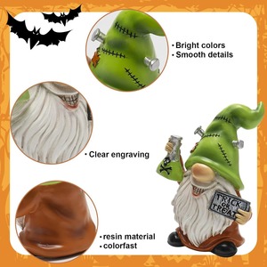 Witt escena de Halloween decoraciones bruja <span class=keywords><strong>duende</strong></span> estatua <span class=keywords><strong>Bar</strong></span> ventana bóveda Escape regalo artesanía de resina - Product Image 2