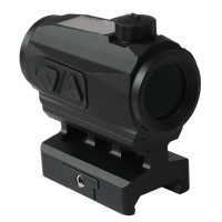 Viseur point rouge solaire Buzzard SLR10S 1x21 avec capteur de mouvement, mise en veille automatique, réticule multiple, viseur reflex, étanche IPX7, viseur optique compact