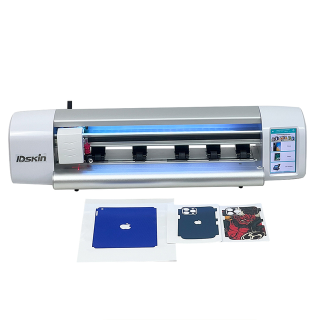 A3+ Size Cutting Machine and Custom Waterproof Protective Sticker Design Software for Laptop Notebook Display Mobile Telephone