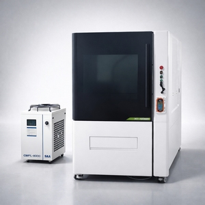 เครื่องตัดโลหะแผ่นด้วยเลเซอร์ความแม่นยำสูง 1500 วัตต์ 600x600 มม. เครื่องตัดไฟเบอร์เลเซอร์ขนาดเล็กสำหรับทองเหลืองและเหล็ก - Product Image 1