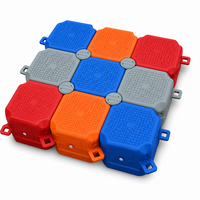 Dock flottant pour jet ski en HDPE avec charnière pour utilisation avec bateau (d'occasion)