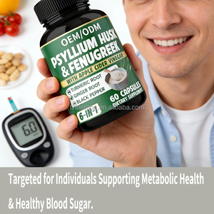 निजी लेबल फाइबर कैप्सूल आंत स्वास्थ्य के लिए पेसाइलियम भूक और फेनेल बीज के साथ कस्टम ओएम/ओडम सूत्र - Product Image 6