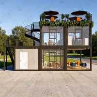 FLKT Maison pliante robuste de type Z, imperméable et résistante au vent, conteneur préfabriqué, directement du fabricant