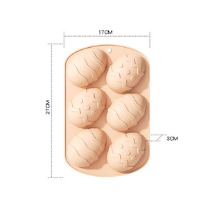 Molde <span class=keywords><strong>de</strong></span> silicona <span class=keywords><strong>de</strong></span> grado alimenticio para huevos <span class=keywords><strong>de</strong></span> Pascua, 6 cavidades, OEM/ODM <span class=keywords><strong>al</strong></span> por <span class=keywords><strong>mayor</strong></span>, molde <span class=keywords><strong>de</strong></span> chocolate para huevos <span class=keywords><strong>de</strong></span> Pascua, para jabón artesanal y <span class=keywords><strong>repostería</strong></span>. - Product Image 6