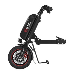 Silla de ruedas eléctrica ligera acoplable 12.8Ah Handcycle 500W para deporte/silla de ruedas plegable - Product Image 4