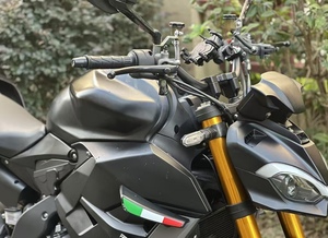 Moto de rue vintage Maxus 500R 500CC - Boîte manuelle 6 vitesses et transmission par chaîne, double frein à disque + ABS, moteur 4 temps - Product Image 6