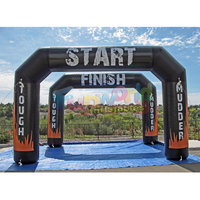 Arc de course gonflable pour publicité, arc de sport à vendre, ligne de finition