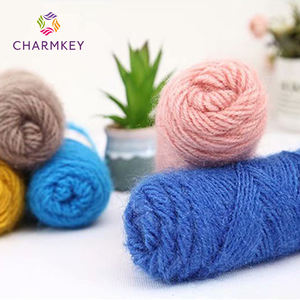 Fil tissé à la main en velours d'écureuil doux pour chaussures de bébé, sac de pull, crochet, tricot à la main - Product Image 6