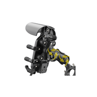 Support de téléphone pour moto, durable et résistant à la pluie, compatible avec plusieurs tailles, accessoires, support de téléphone pour moto en aluminium