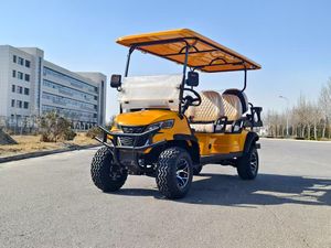 รถกอล์ฟไฟฟ้า 5-6 ที่นั่ง ประสิทธิภาพสูง คุ้มค่า คุ้มราคา สำหรับพื้นที่ชมวิว พร้อมหลังคาคลุมกันฝน กำลังไฟ 4000 วั<span class=keywords><strong>ต</strong></span><span class=keywords><strong>ต</strong></span>์ ขับเคลื่อนด้วยไฟฟ้าล้วน 4 ล้อ สำหรับนักท่องเที่ยว - Product Image 5