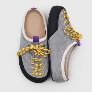 Mules de Gamuza Personalizados de Alta Calidad para Hombre y Mujer, con Puntera Ancha, Estilo Caminar, <span class=keywords><strong>Zapatillas</strong></span> sin Talón con <span class=keywords><strong>Punta</strong></span> de Goma - Product Image 3