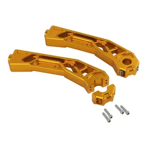 XF160746-5-J 10 "Guidon <span class=keywords><strong>Riser</strong></span> 1" Bar Clamp Fit pour Harley Softail <span class=keywords><strong>Dyna</strong></span> Modèles 99-17 - Product Image 1