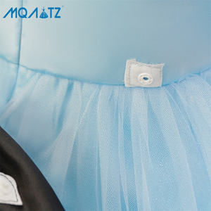 MQATZ gran oferta niños 3 años disfraz pequeña princesa vestido de fiesta Color azul chica película Cosplay para niñas - Product Image 6