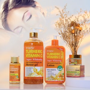 O carly siêu chống vi khuẩn mụn loại bỏ chăm sóc da thiết lập phục hồi sửa chữa nghệ vitamin c làm trắng và nuôi dưỡng da kit - Product Image 5