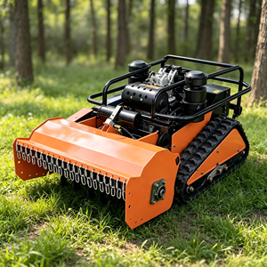 Tondeuse robot chenillée télécommandée DIY 800 mm <span class=keywords><strong>4</strong></span> temps à essence pour pentes et vergers 600W - Product Image 5
