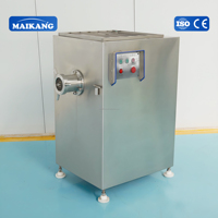 Precisie-vleesmolenmachine, professionele vleesmolen voor vers en diepvriesvlees, wortelgroenten, broodjes, dumplings en vulling.