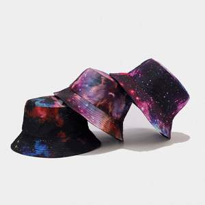 Sombrero de Sol con Visera y Diseño de Cielo Estrellado, Estilo Europeo y Americano, para Mujer, Personalizable, para Hombre, Verano, Viajes al Aire Libre, Protección Solar - Product Image 2