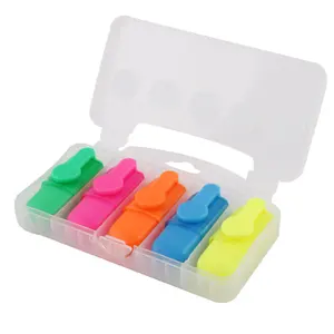Eco-Friendly Mini Highlighter Marker 5 Candy Colors Marker Pen Set