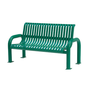 Extérieur en acier moderne 2 personnes 3 personnes <span class=keywords><strong>banc</strong></span> parc public rue loisirs <span class=keywords><strong>banc</strong></span> chaise extérieur jardin métal longs bancs - Product Image 5
