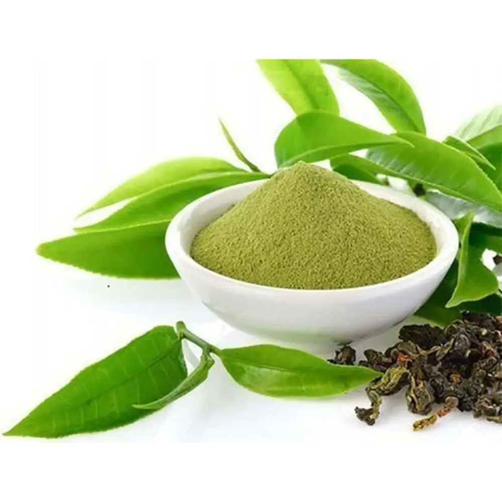Заводская цена, оптовая цена, добавка для здоровья, экстракт листьев зеленого чая, порошок полифенолов 90% чая