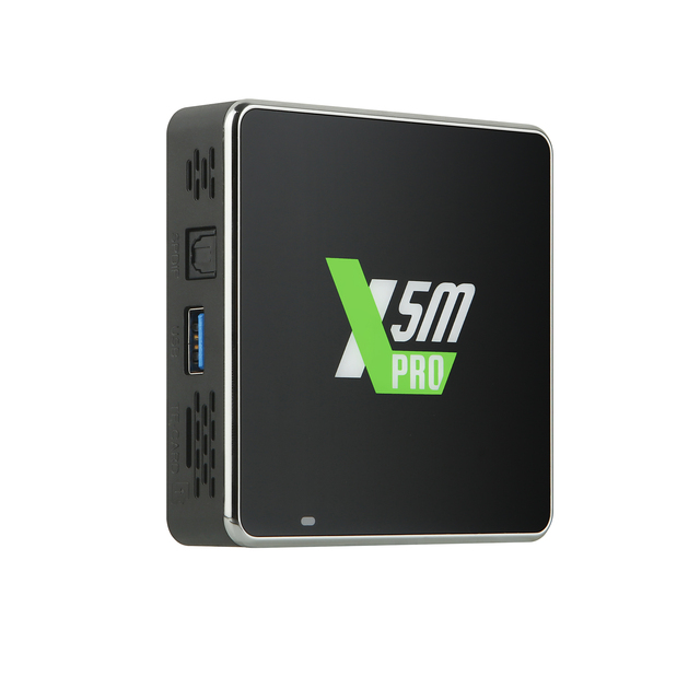 2025 New Arrival Ugoos X5M Pro Amlogic S905x5m Wifi BT5.4 HDR10 Quad Core 1000m Lan Av1 60fps 4k Android Set-top Box