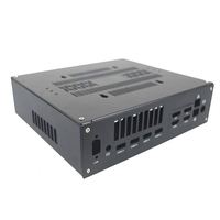 Boîtier de mini PC personnalisé découpé au laser, ordinateur de bureau SFF, tour maxi, boîtiers Manyi CP Company, panneau frontal, port USB, accessoires réseau