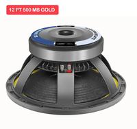 Altavoz de Medios y Bajos Sweton de 12 Pulgadas y 1000W, Serie Gold, Carcasa de Aluminio Fundido, Line Array, DJ PA, Bass Reflex, XLR