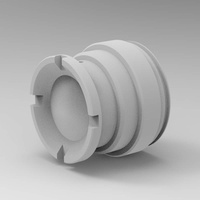 Objectif de caméra thermique 6,66 mm F1.0 avec monture M20x0.5 pour caméra thermique 640x512 12 µm, objectif infrarouge athermique LWIR pour drone, idéal pour les conditions de faible luminosité