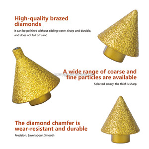 Nhà Máy Bán Buôn Giá Brazed Kim Cương Đục Cạnh Loại Khoan <span class=keywords><strong>Bit</strong></span> Cho Gạch Đá Vật Liệu Lỗ Mở Rộng Khoan - Product Image 3