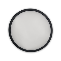 Design unique, 24W, IP65, étanche, noir, extérieur, hôtel, villa, jardin, classique, verre trempé, 3000K, blanc chaud, lampes murales LED