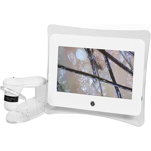 Analyseur de cheveux numérique de 11 pouces avec 4 analyses de perspective spectrale Grossissement 50X-200X Soins de la peau à domicile Utilisation du cuir chevelu - Product Image 1